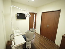 特徴7：全室個室の診療室